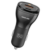 شارژر فندکی 30 وات 2 پورت گرین لاین مدل Green Lion Car Charger 50 W Type-c Dual Port