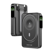 پاور بانک گرین لاین مدل مگ سیف مگ ویژن ظرفیت ۱۰ هزار میلی آمپر ساعت Green Mag-Vision 10000mAh Power Bank